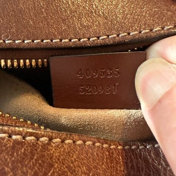 GG Supreme Monogram Cuoio Toscano Mini Chain Shoulder Bag - Picture 10 of 15